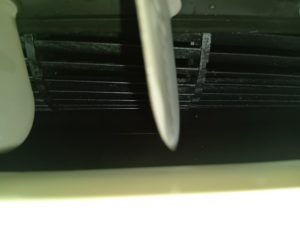 洗浄後のシロッコファン